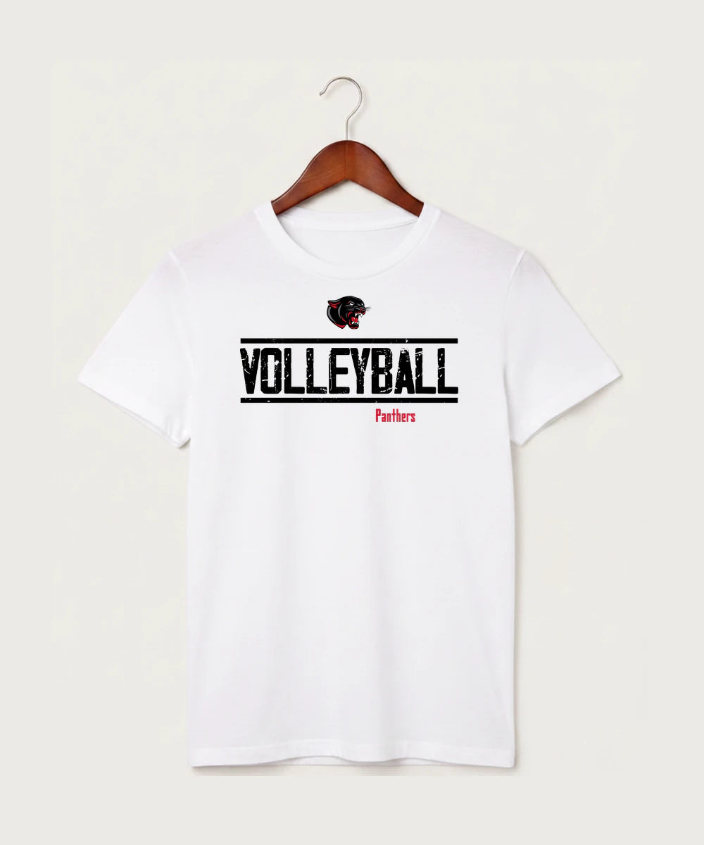 Tracy-Milroy-Balaton High School Volleyball (Girls) - White T-Shirt - Full Front