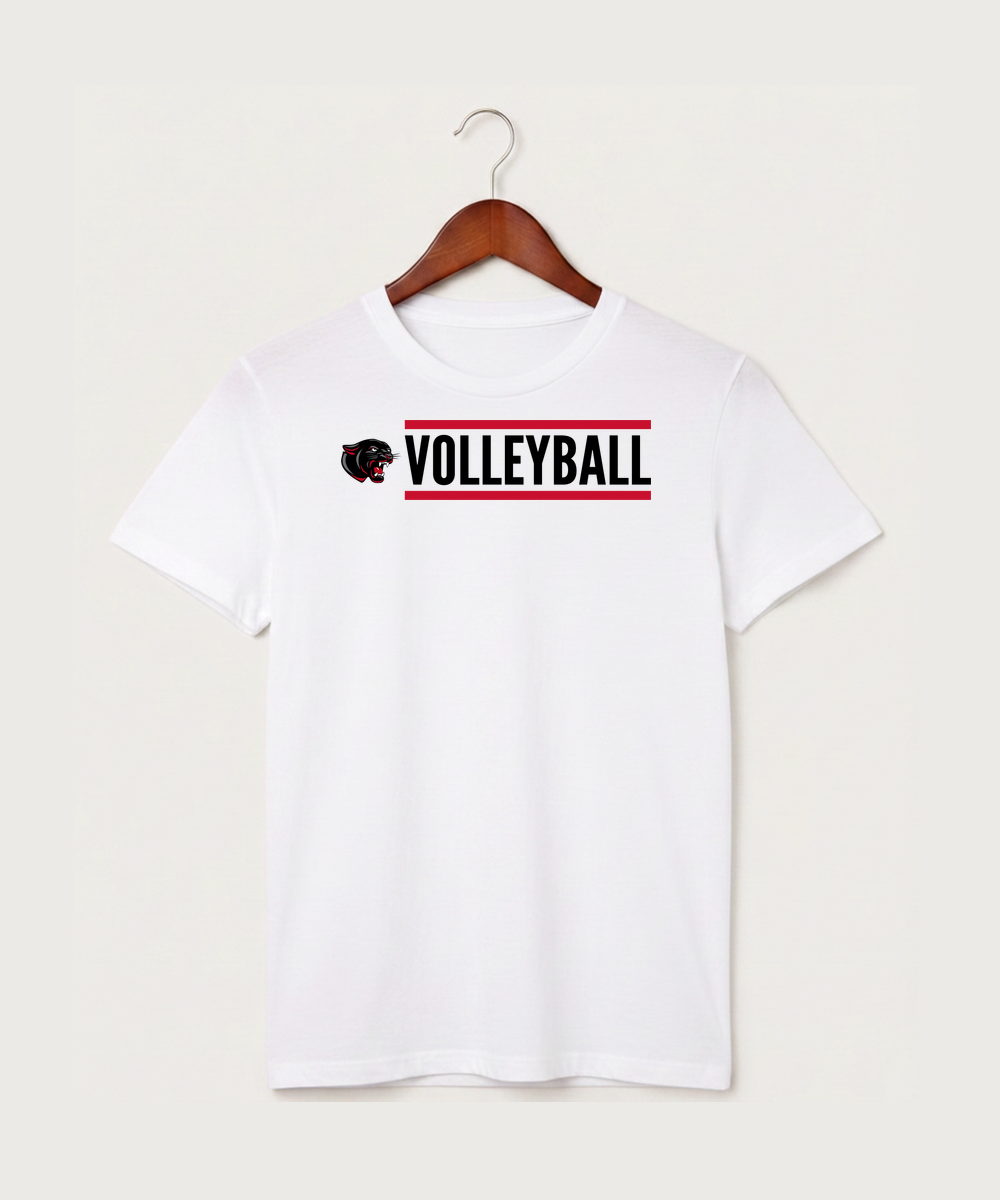 Tracy-Milroy-Balaton High School Volleyball (Girls) - White T-Shirt - Full Front