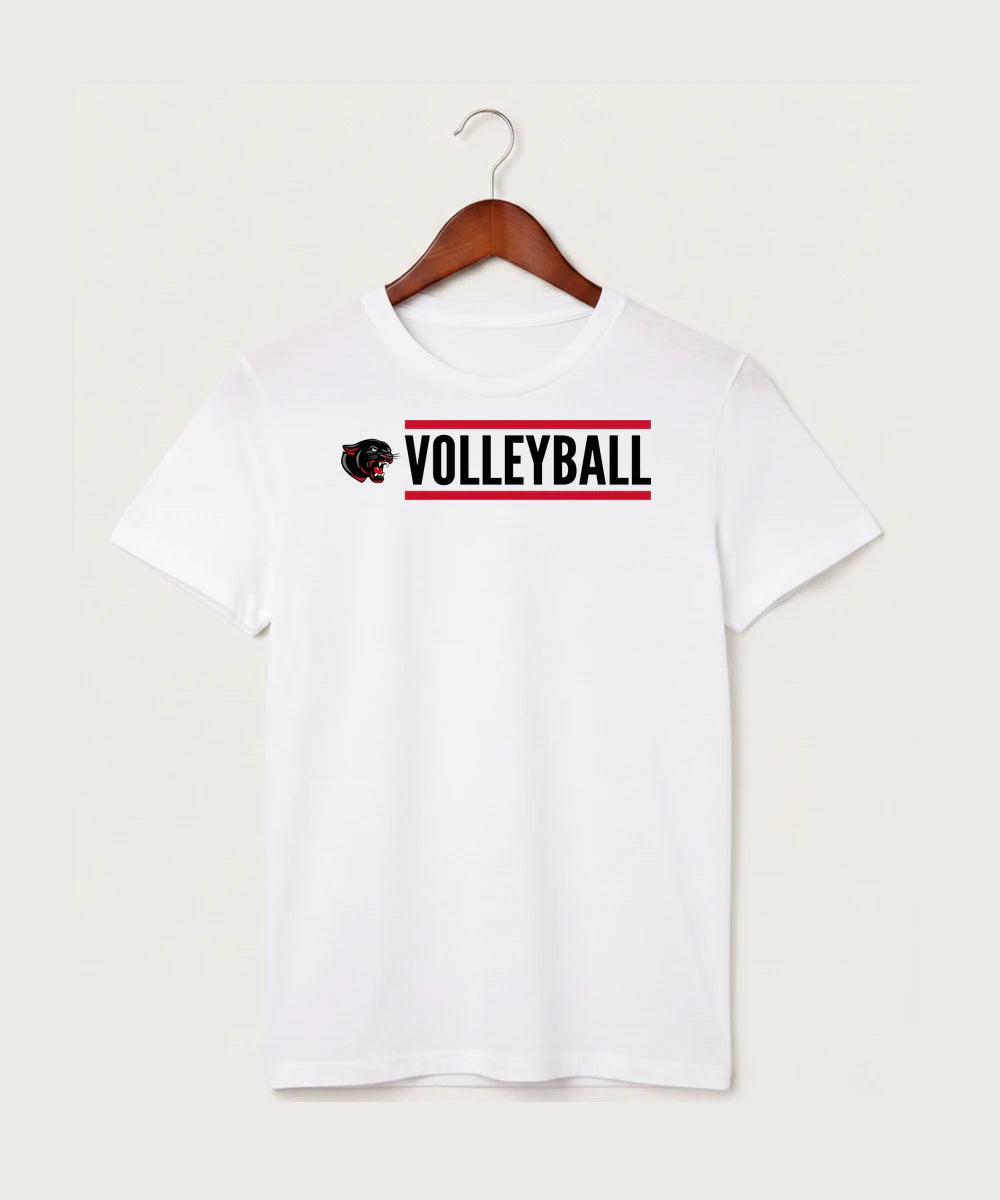 Tracy-Milroy-Balaton High School Volleyball (Girls) - White T-Shirt - Full Front