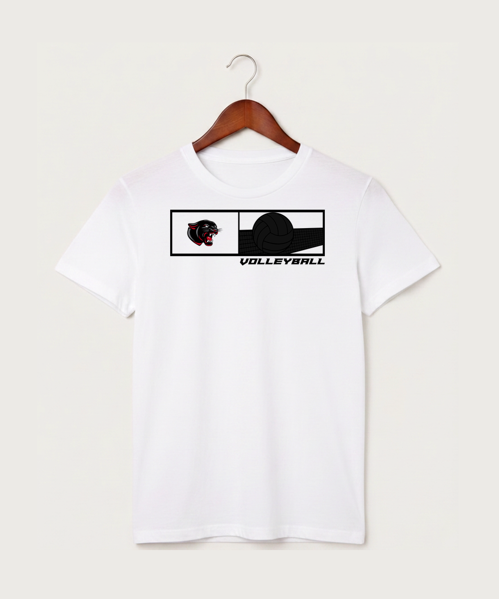 Tracy-Milroy-Balaton High School Volleyball (Girls) - White T-Shirt - Full Front