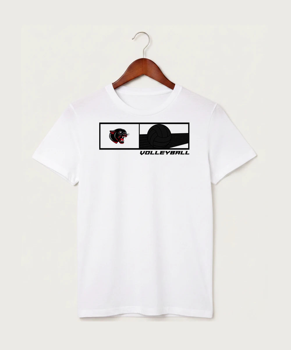 Tracy-Milroy-Balaton High School Volleyball (Girls) - White T-Shirt - Full Front
