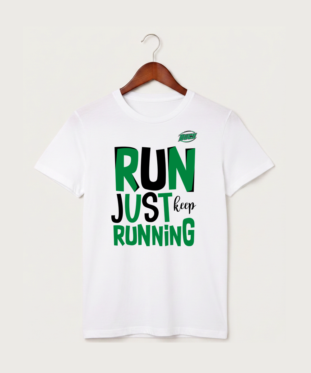 Waterville-Elysian-Morristown High School Football (Boys) - White T-Shirt - Full Front