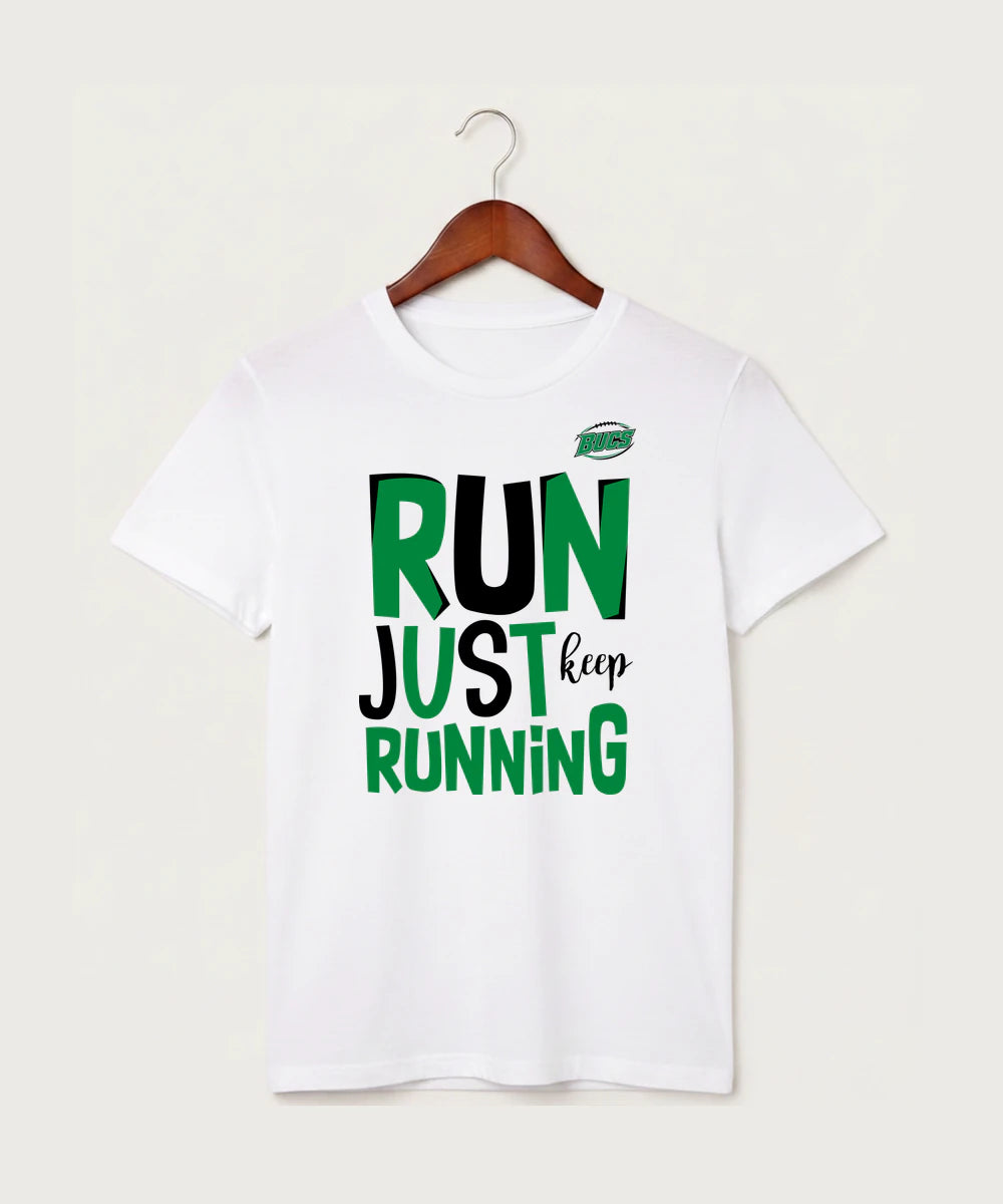 Waterville-Elysian-Morristown High School Football (Boys) - White T-Shirt - Full Front