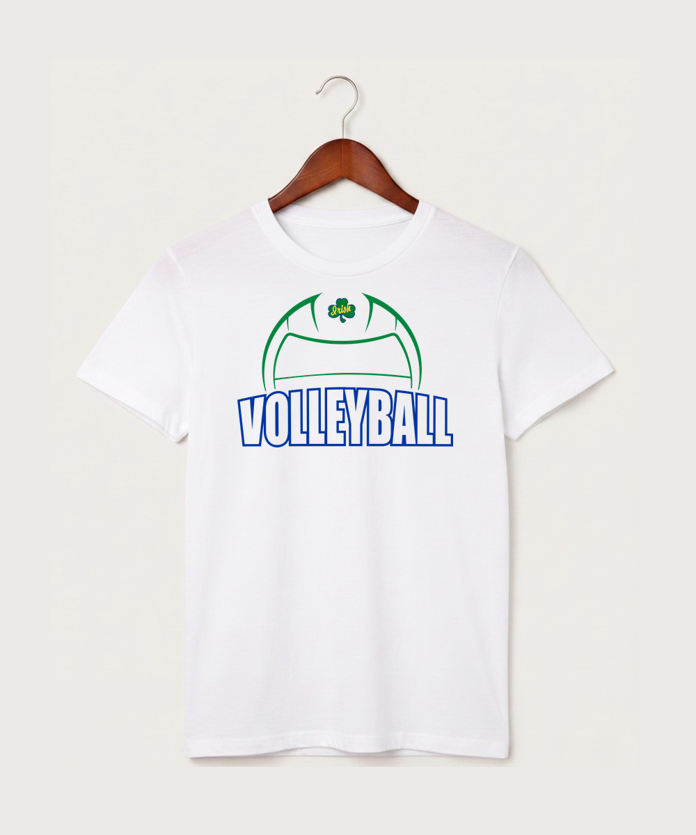 Rosemount High School Volleyball (Girls) - White T-Shirt - Full Front