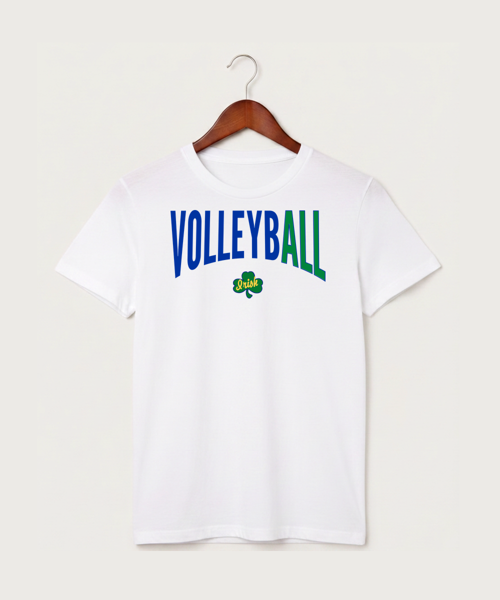 Rosemount High School Volleyball (Girls) - White T-Shirt - Full Front