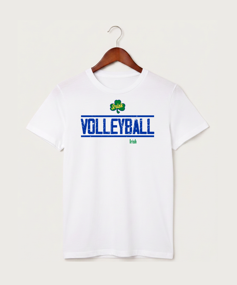 Rosemount High School Volleyball (Girls) - White T-Shirt - Full Front