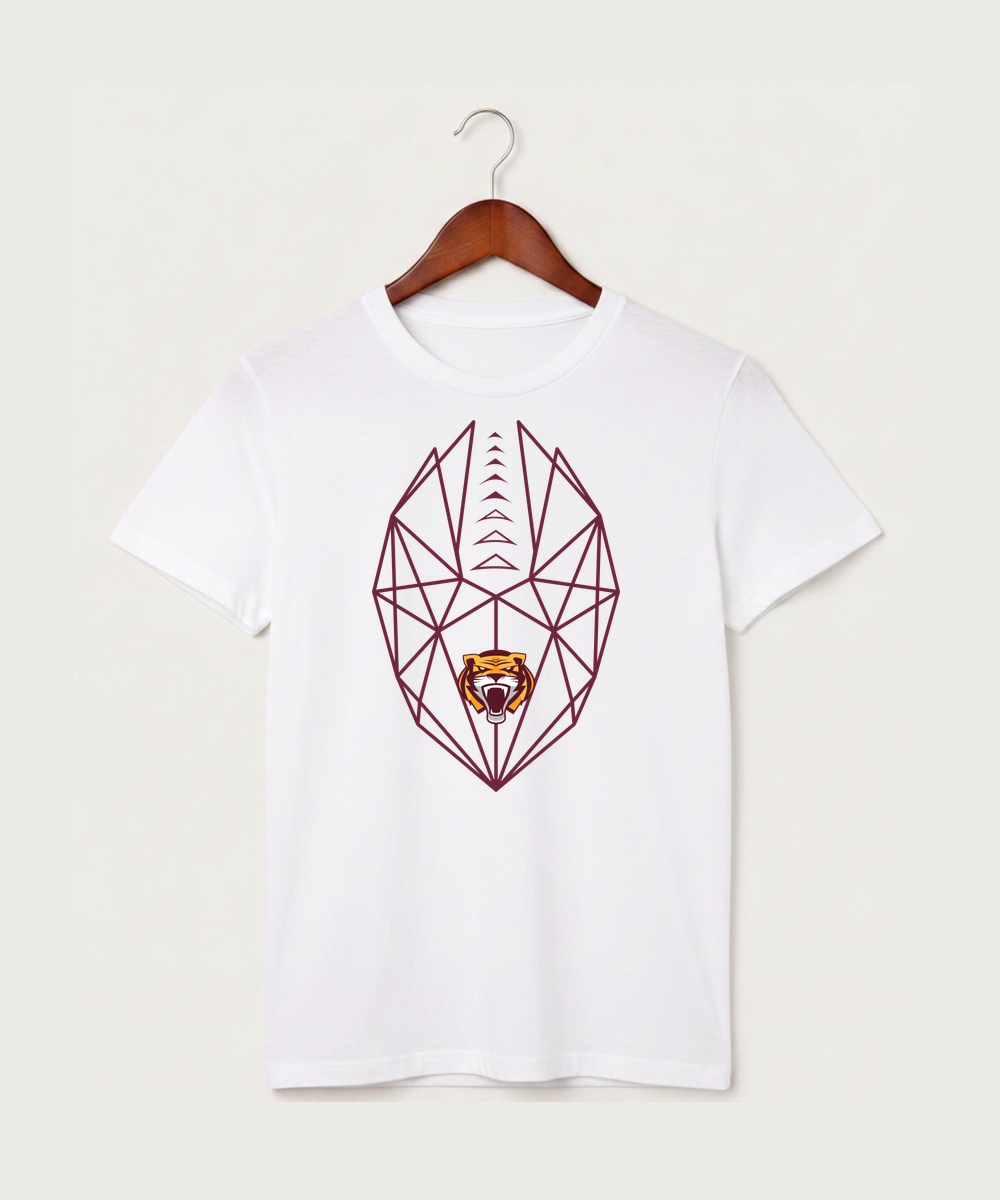 Stewartville High School Football (Boys) - White T-Shirt - Full Front