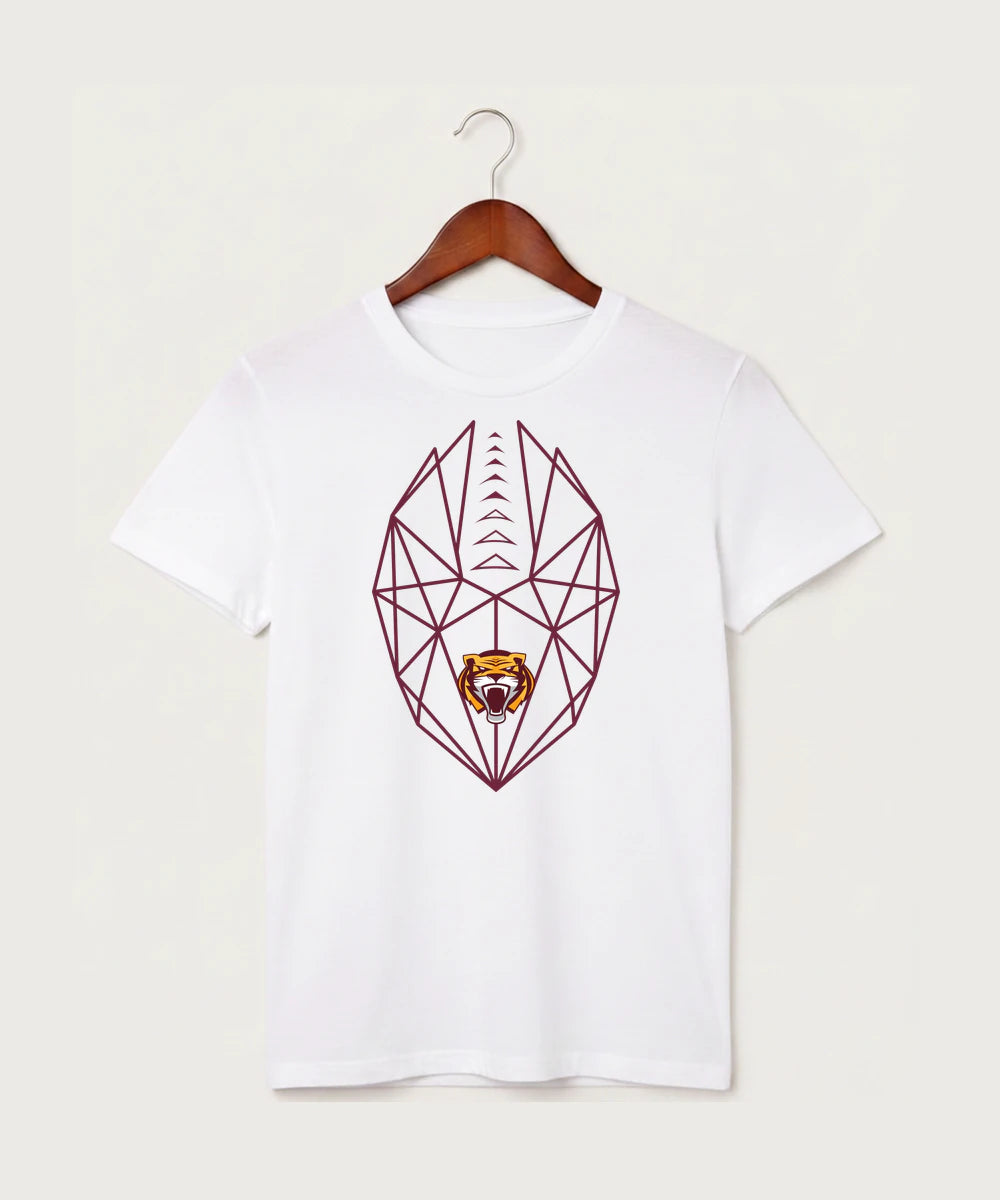 Stewartville High School Football (Boys) - White T-Shirt - Full Front