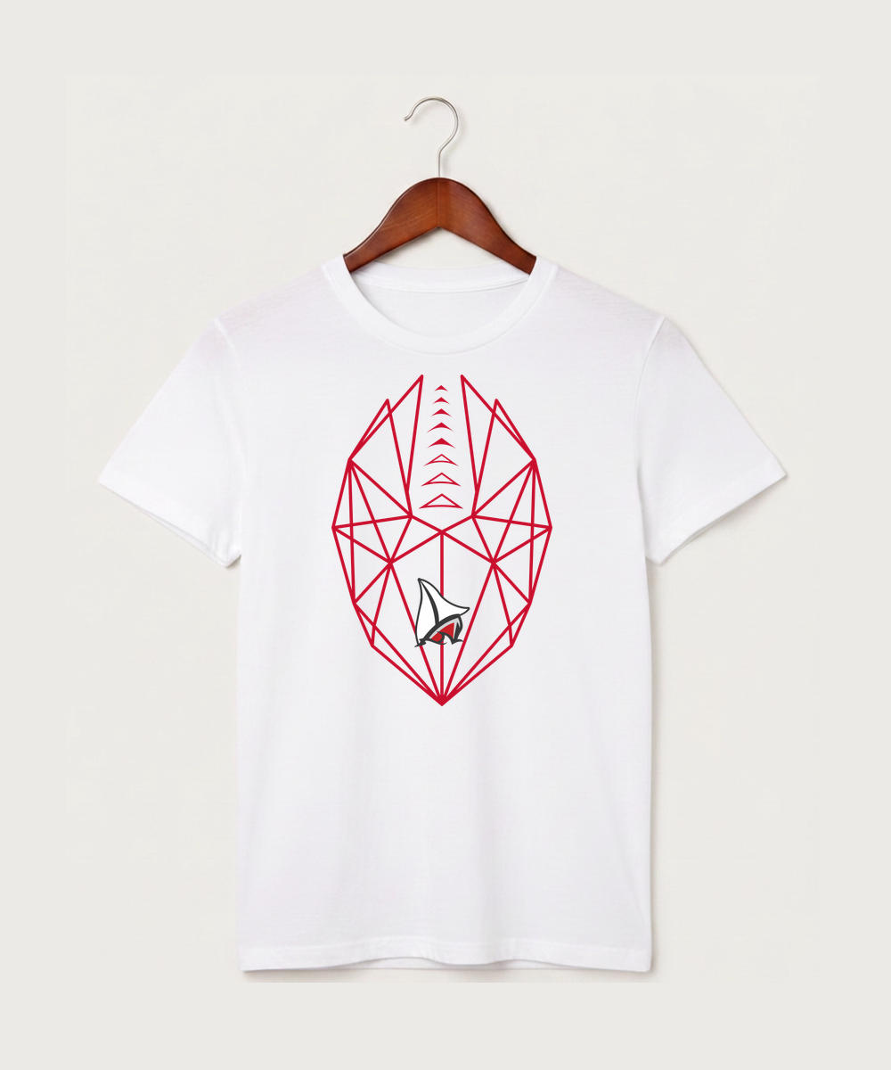 Detroit Lakes Community High School Football (Boys) - White T-Shirt - Full Front