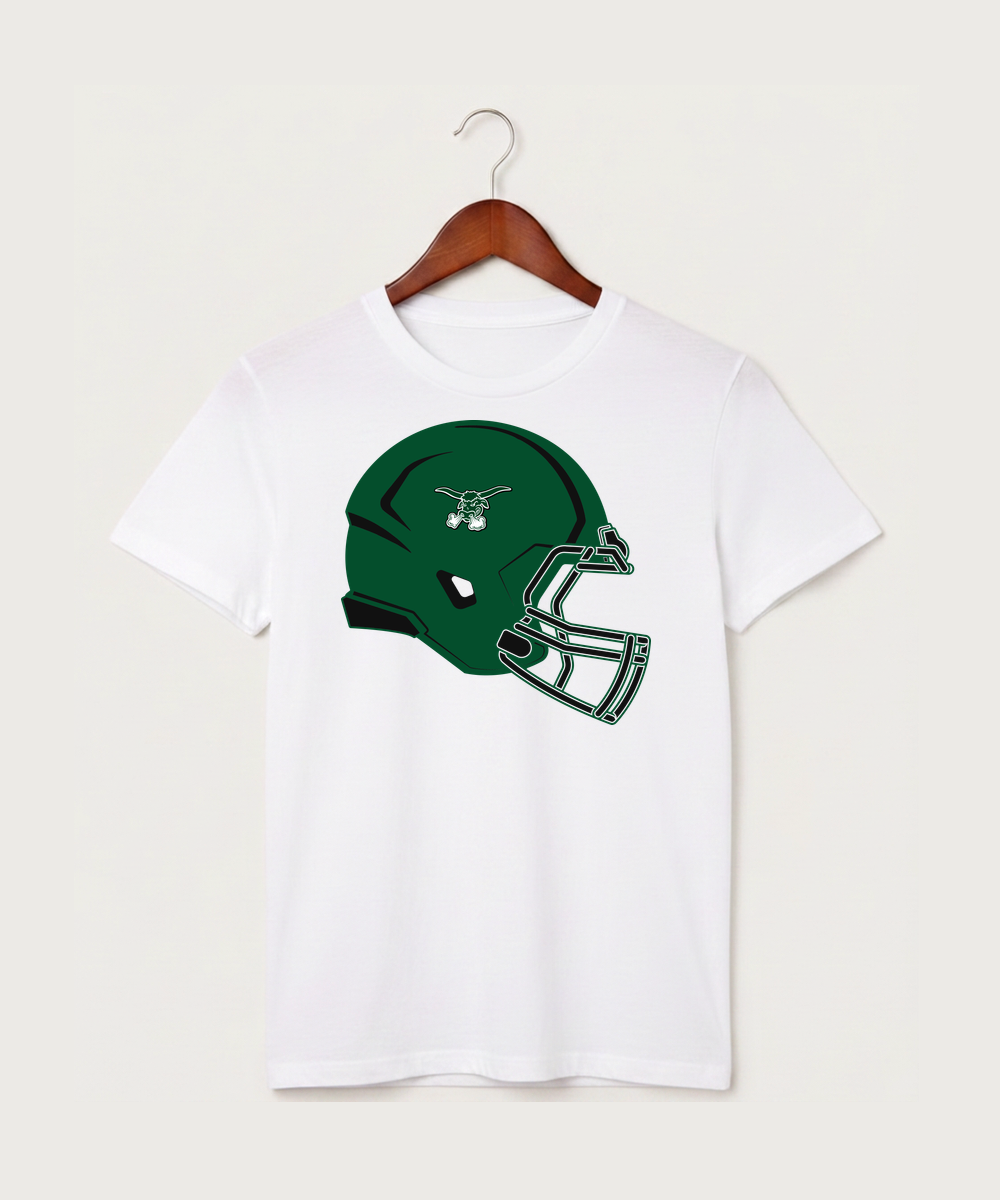 West Fargo High School Football (Boys) - White T-Shirt - Full Front