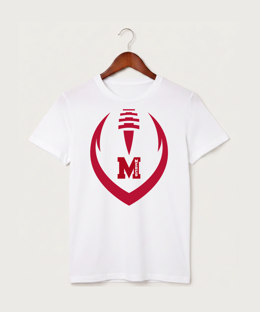Mcgregor High School Football (Boys) - White T-Shirt - Full Front
