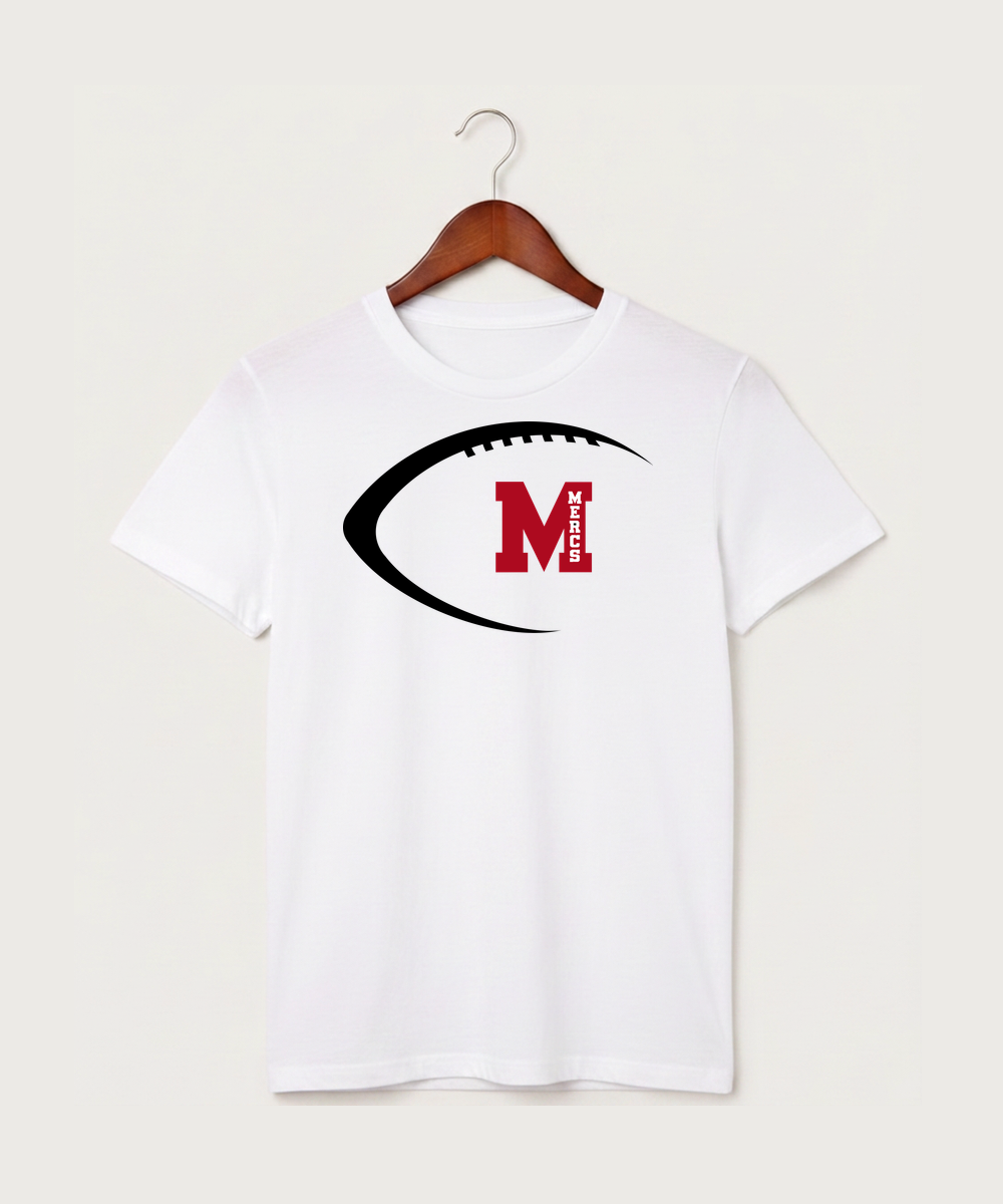 Mcgregor High School Football (Boys) - White T-Shirt - Full Front