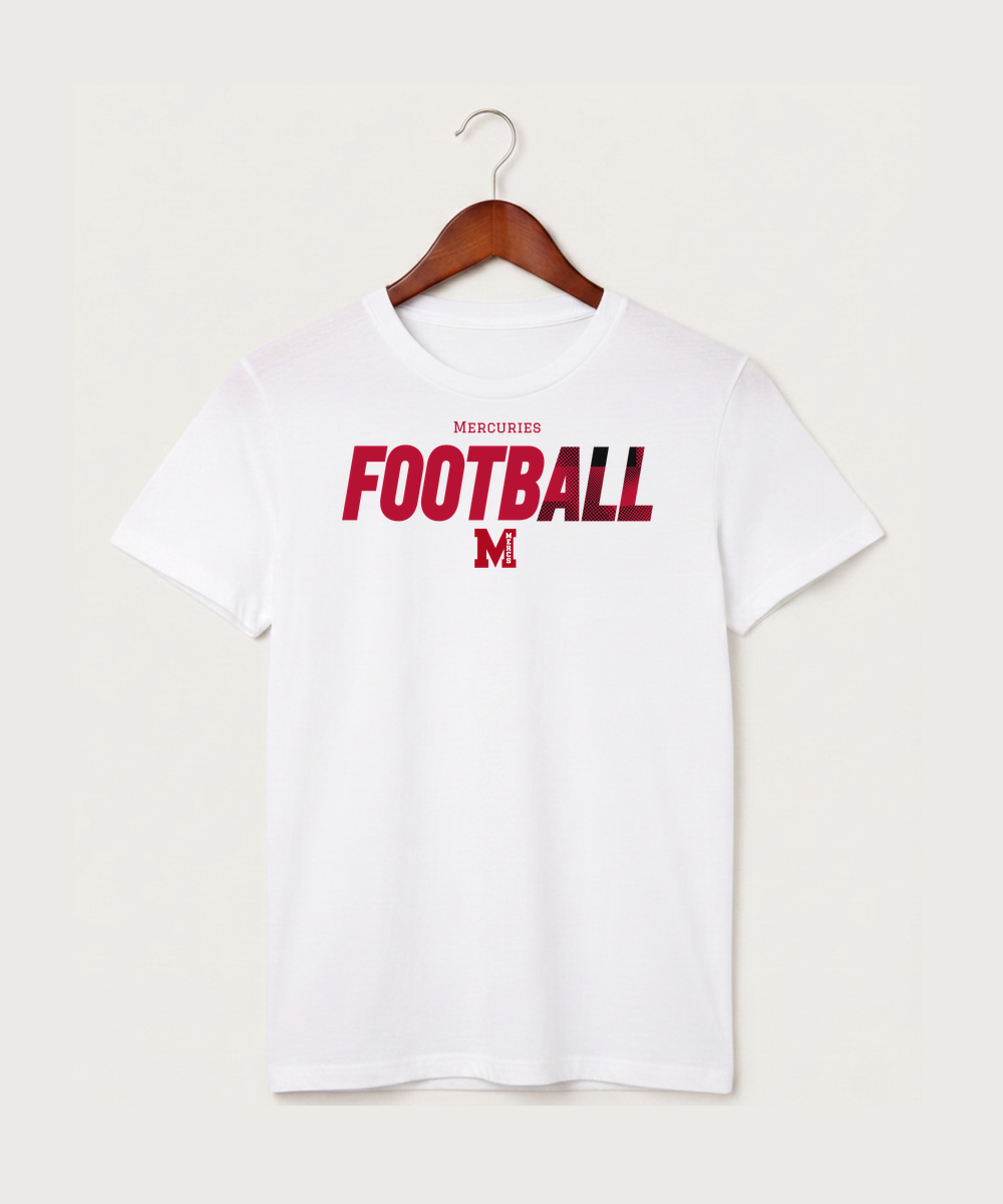 Mcgregor High School Football (Boys) - White T-Shirt - Full Front