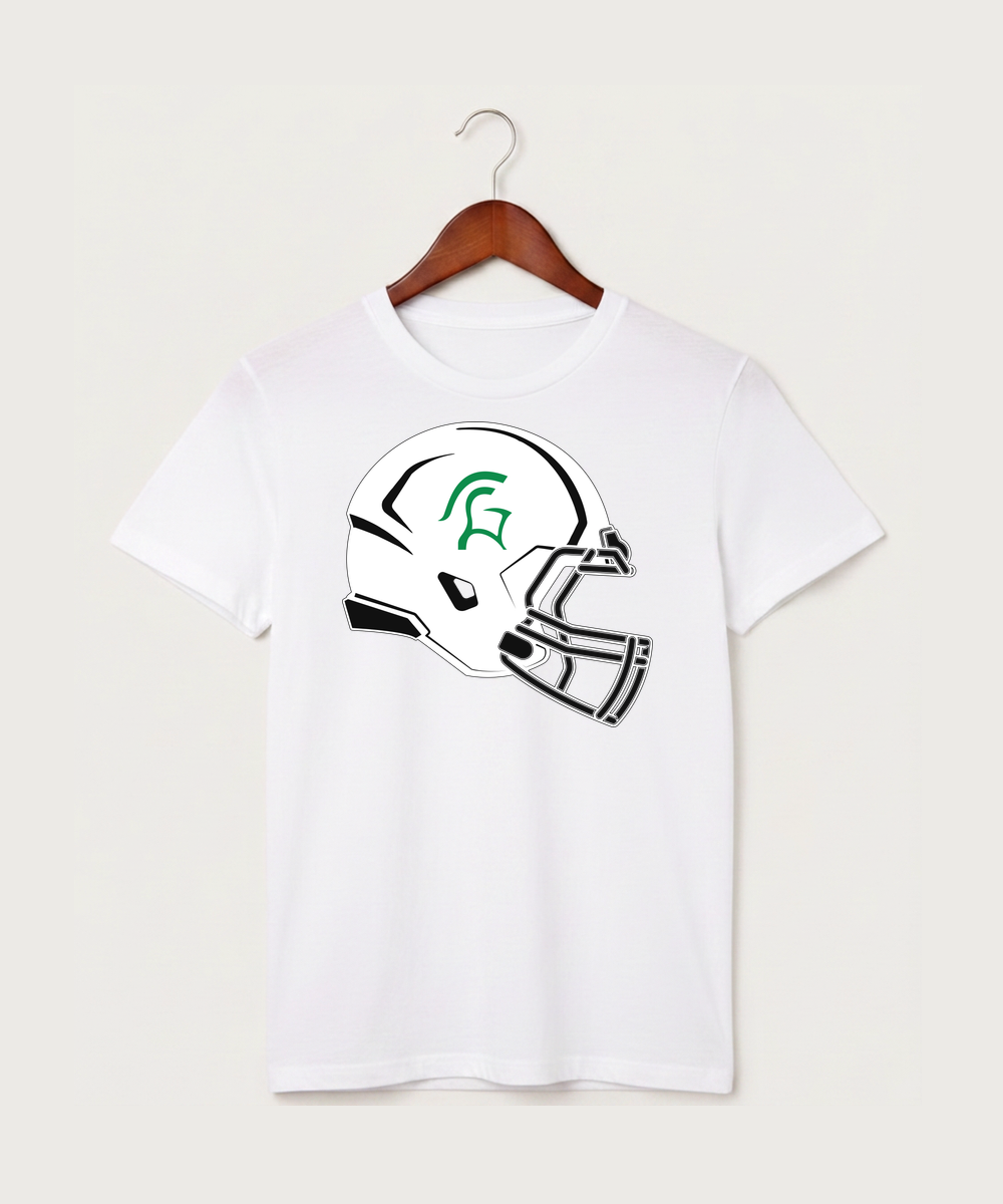 La Crescent High School Football (Boys) - White T-Shirt - Full Front