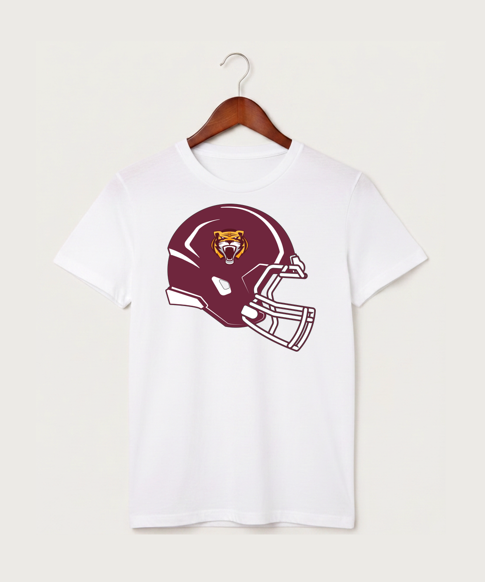 Stewartville High School Football (Boys) - White T-Shirt - Full Front