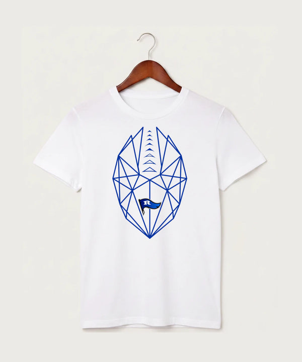 Red Lake County Central Football (Boys) - White T-Shirt - Full Front