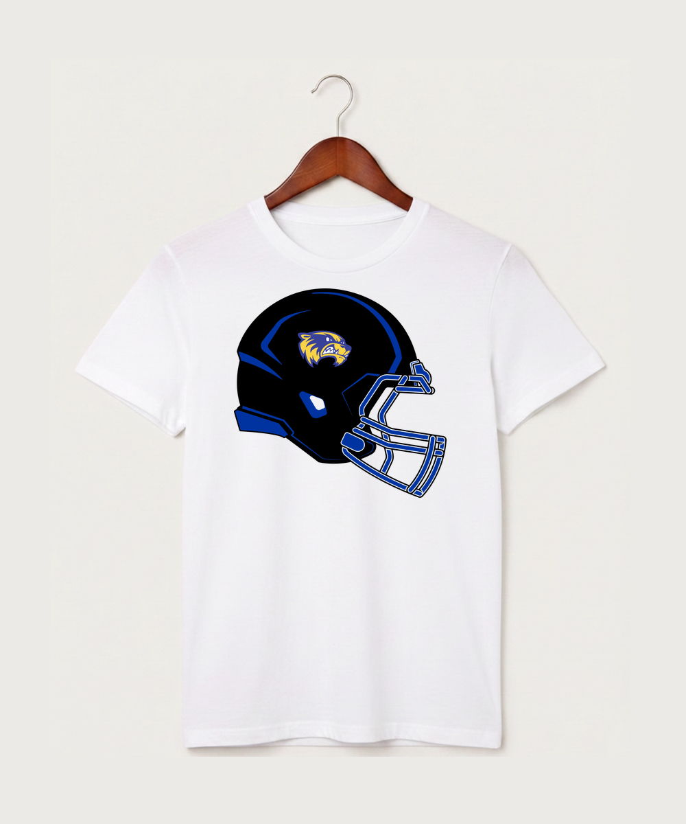 Wadena Deer Creek High School Football (Boys) - White T-Shirt - Full Front