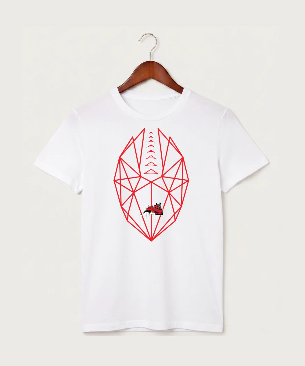 Fulton High School Football (Boys) - White T-Shirt - Full Front