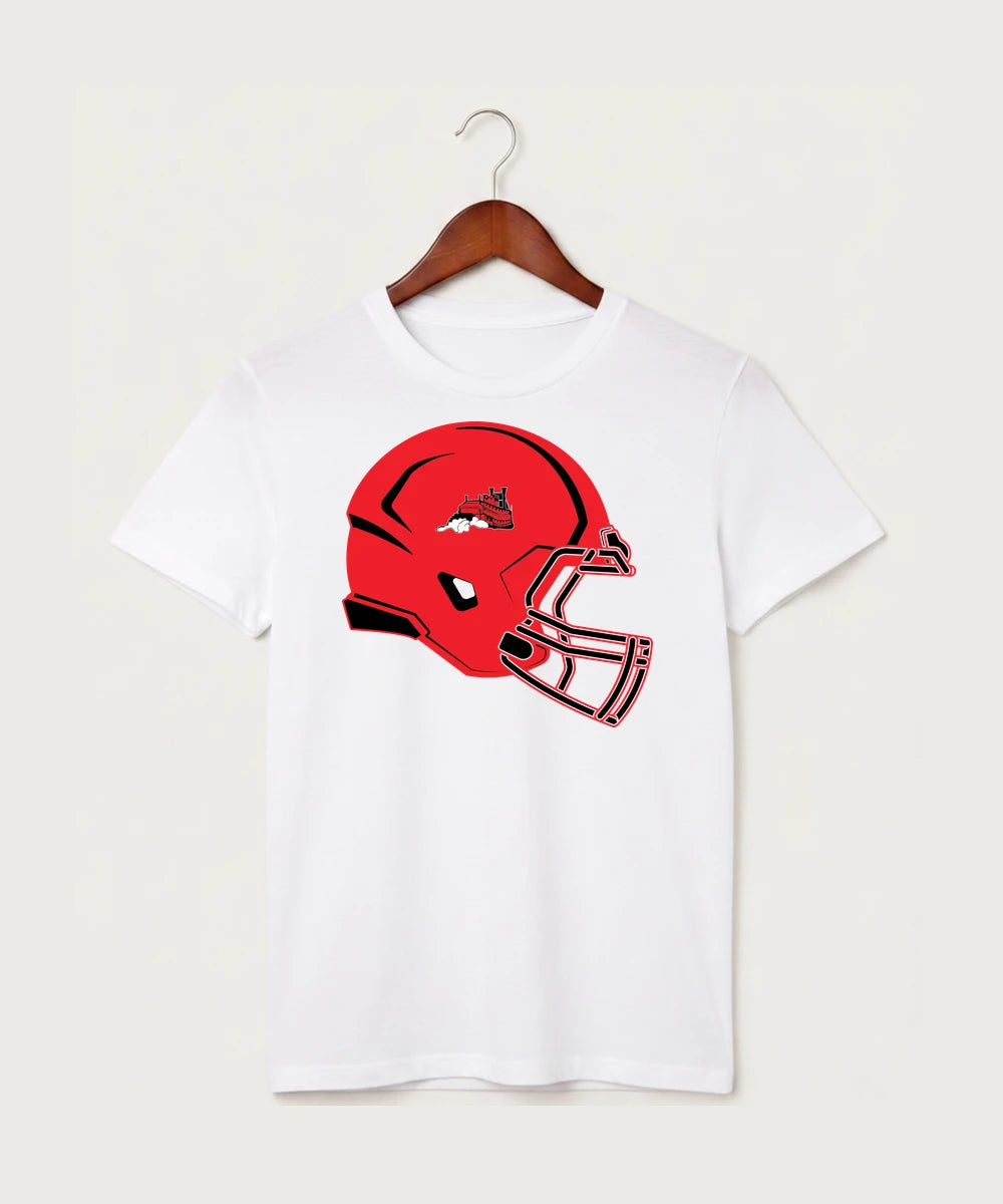 Fulton High School Football (Boys) - White T-Shirt - Full Front