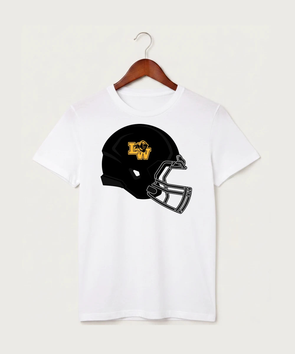 Le-Win Football - White T-Shirt - Full Front