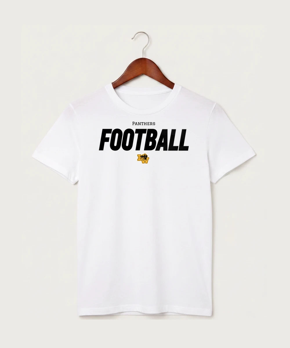 Le-Win Football - White T-Shirt - Full Front