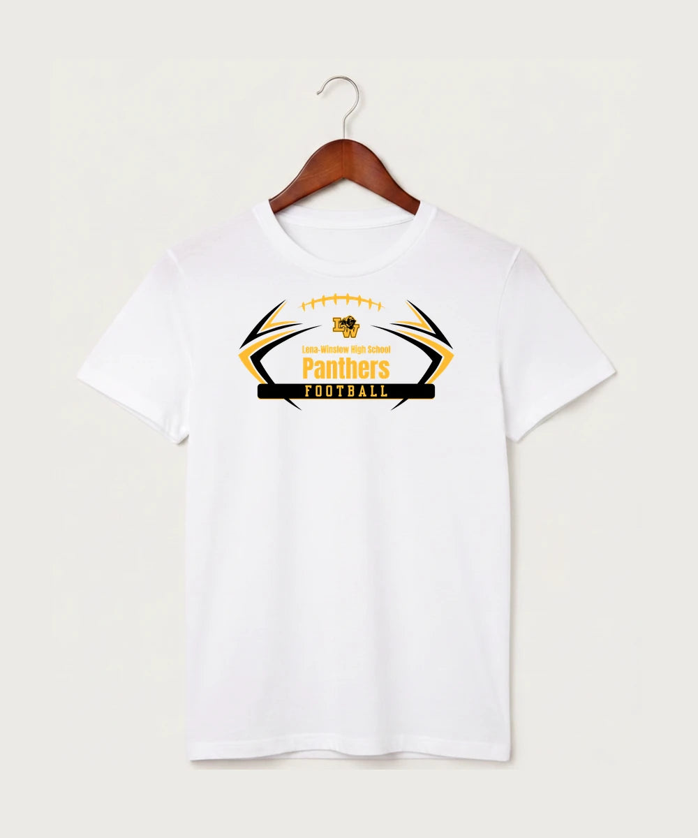 Le-Win Football - White T-Shirt - Full Front