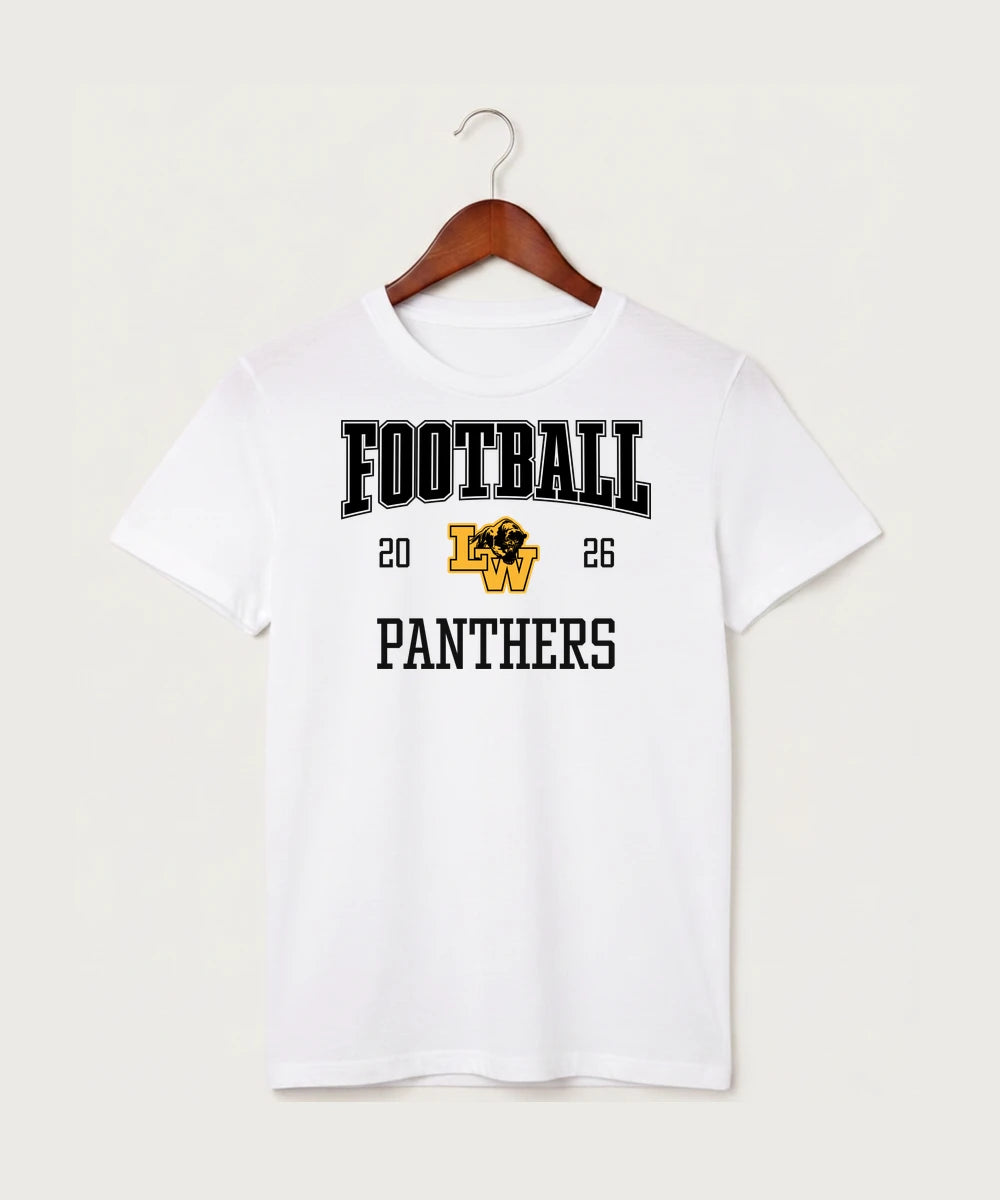 Le-Win Football - White T-Shirt - Full Front