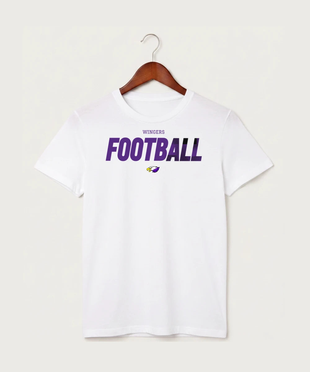 Red Wing High School Football - White T-Shirt - Full Front