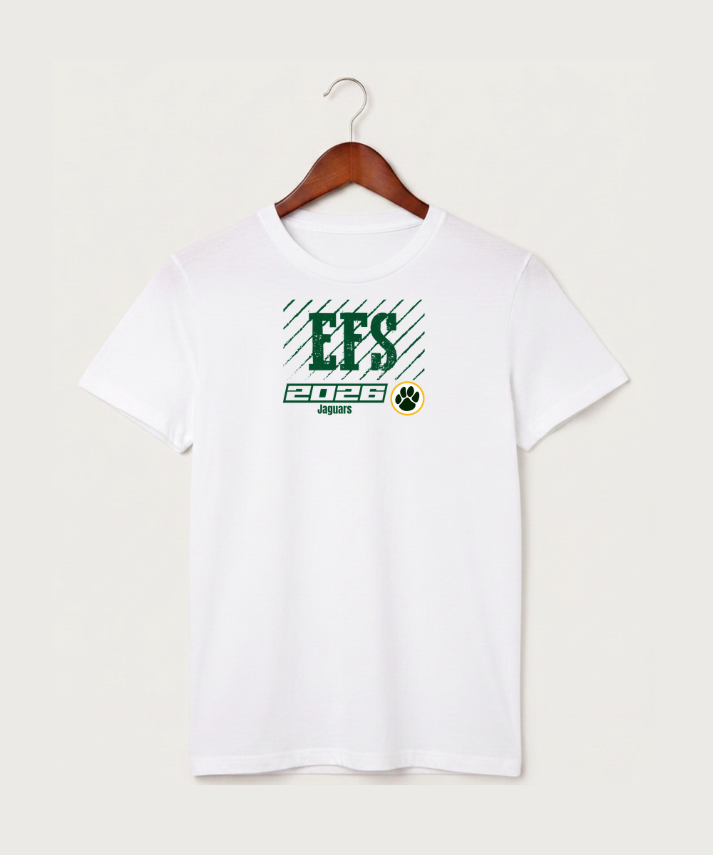 Ashwaubenon High School General (Sandbox) - White T-Shirt - Full Front