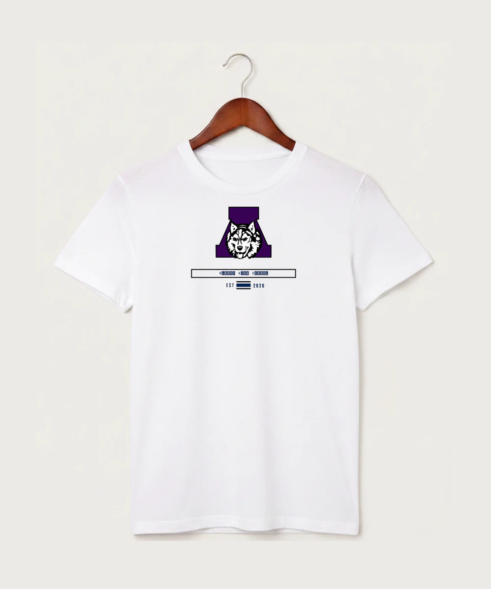 Albany High School Athletics - White T-Shirt - Full Front