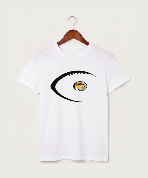 Sibley East High School Football (Boys) - White T-Shirt - Full Front