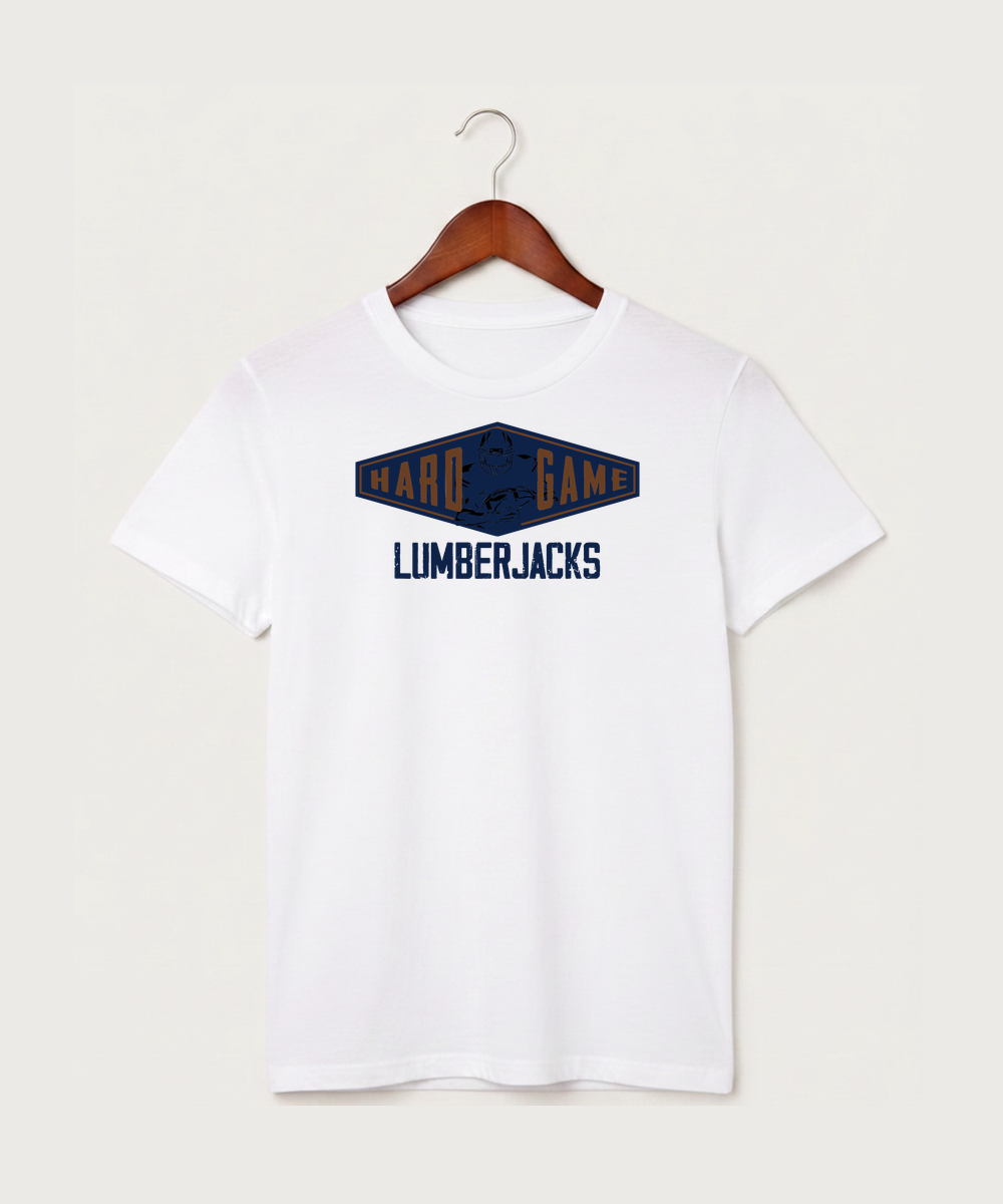 Bemidji High School Football (Boys) - White T-Shirt - Full Front