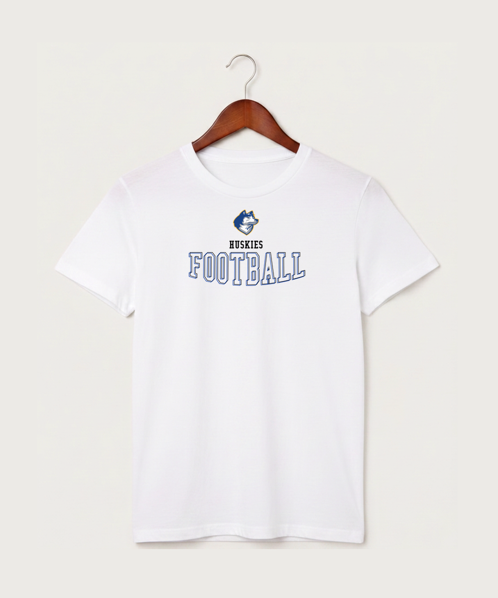 Bigfork Senior High School Football (Boys) - White T-Shirt - Full Front