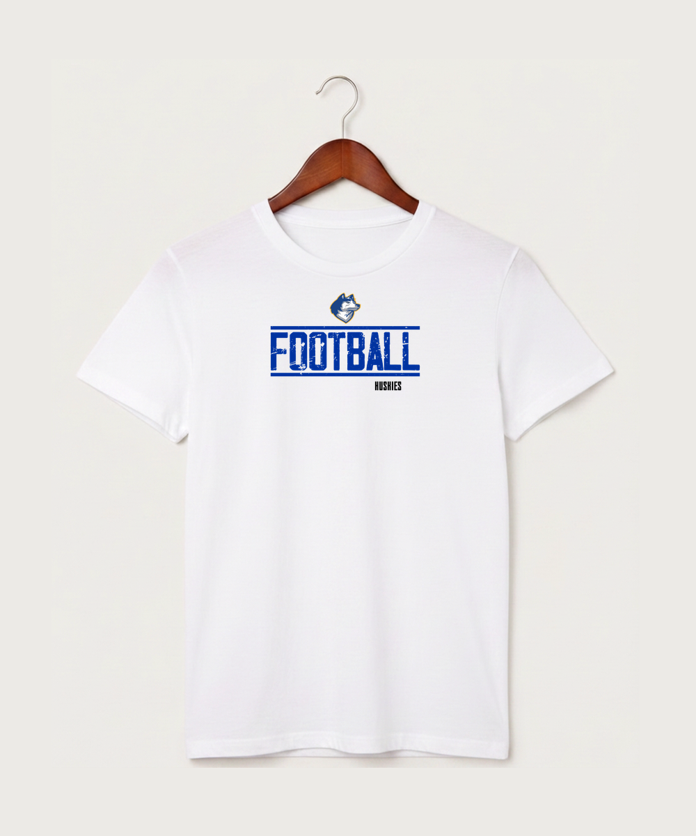 Bigfork Senior High School Football (Boys) - White T-Shirt - Full Front