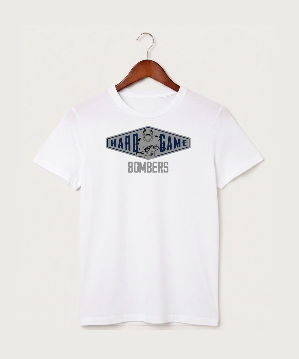Braham Area High School Football (Boys) - White T-Shirt - Full Front