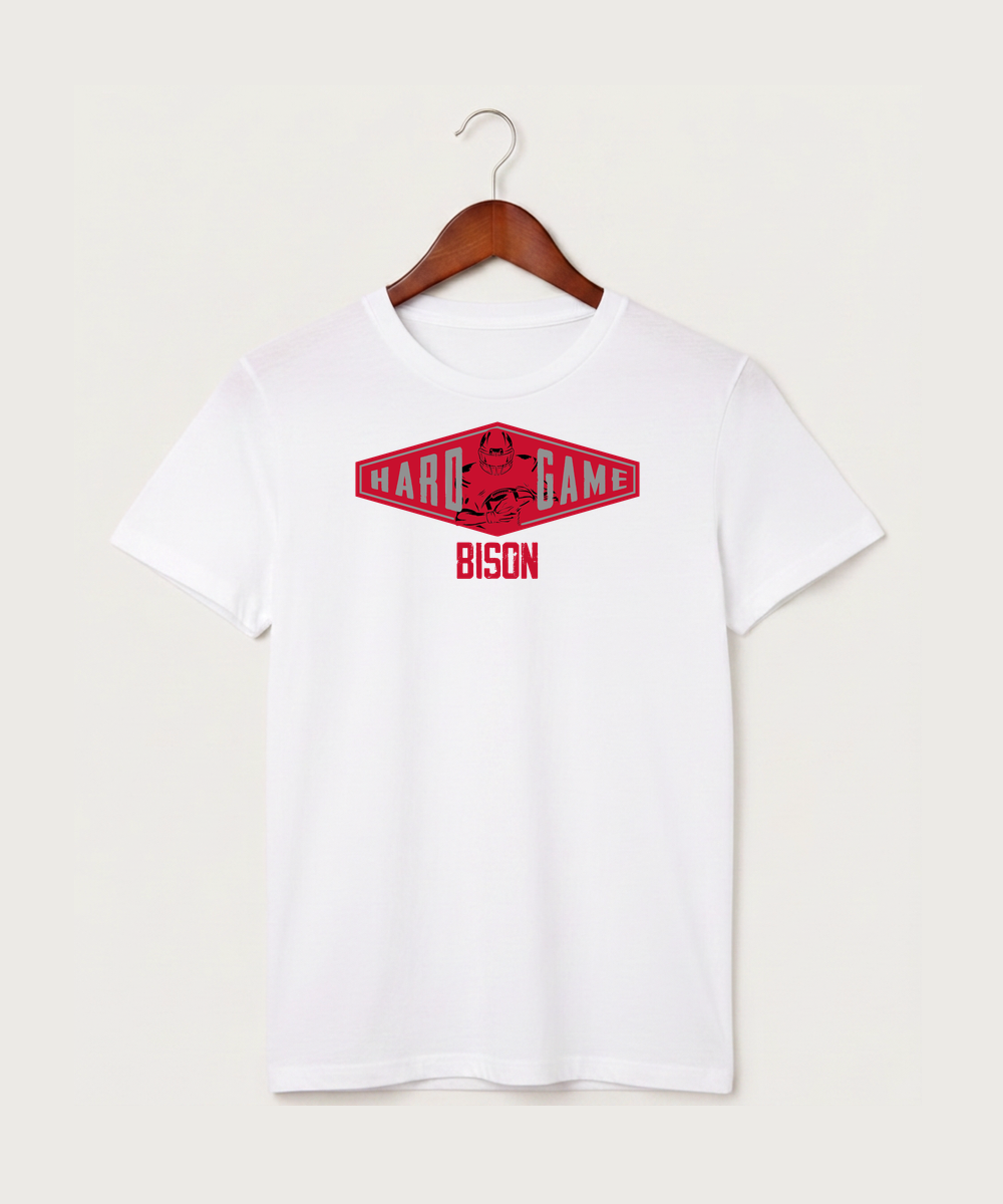 Buffalo High School Football (Boys) - White T-Shirt - Full Front
