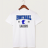 Lakeview High School Football (Boys) - White T-Shirt - Full Front