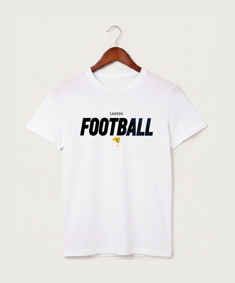 Howard Lake Waverly Winsted High School Football (Boys) - White T-Shirt - Full Front