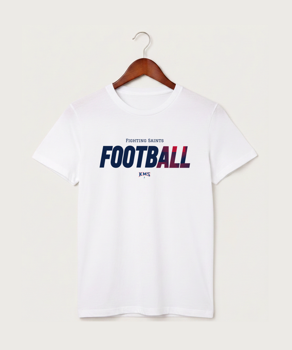 Kerkhoven-Murdock-Sunburg High School Football (Boys) - White T-Shirt - Full Front