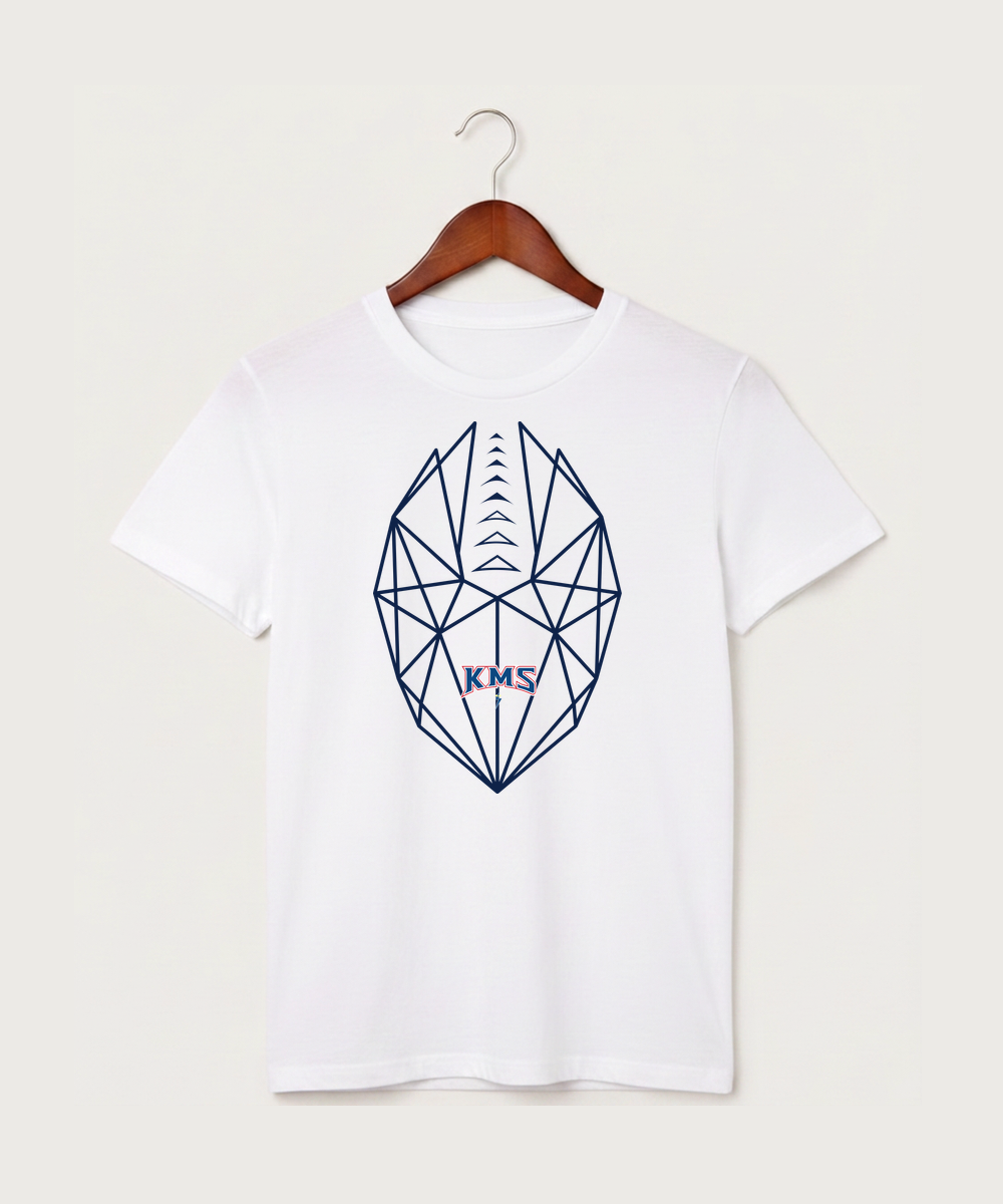 Kerkhoven-Murdock-Sunburg High School Football (Boys) - White T-Shirt - Full Front