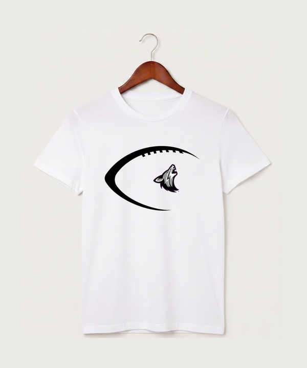Heron Lake-Okabena High School Football (Boys) - White T-Shirt - Full Front