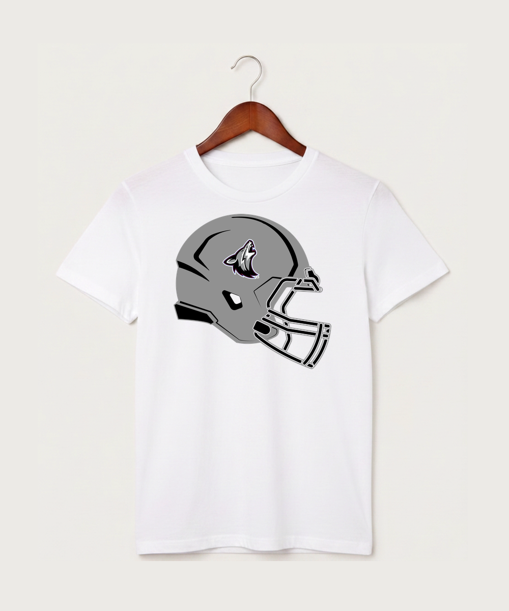 Heron Lake-Okabena High School Football (Boys) - White T-Shirt - Full Front