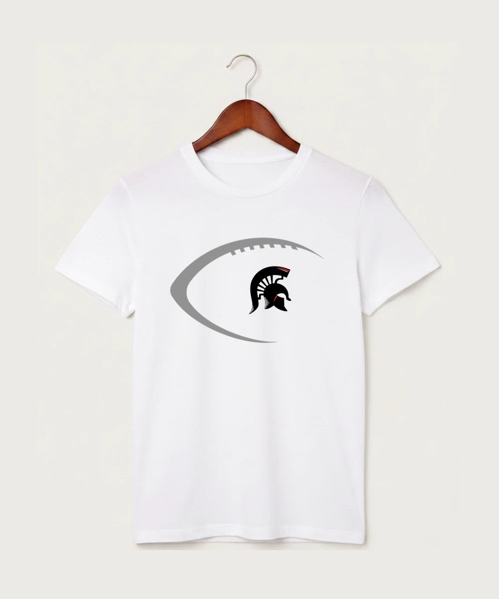 Bold High School Football (Boys) - White T-Shirt - Full Front