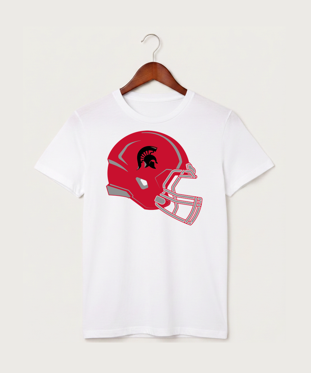 Bold High School Football (Boys) - White T-Shirt - Full Front