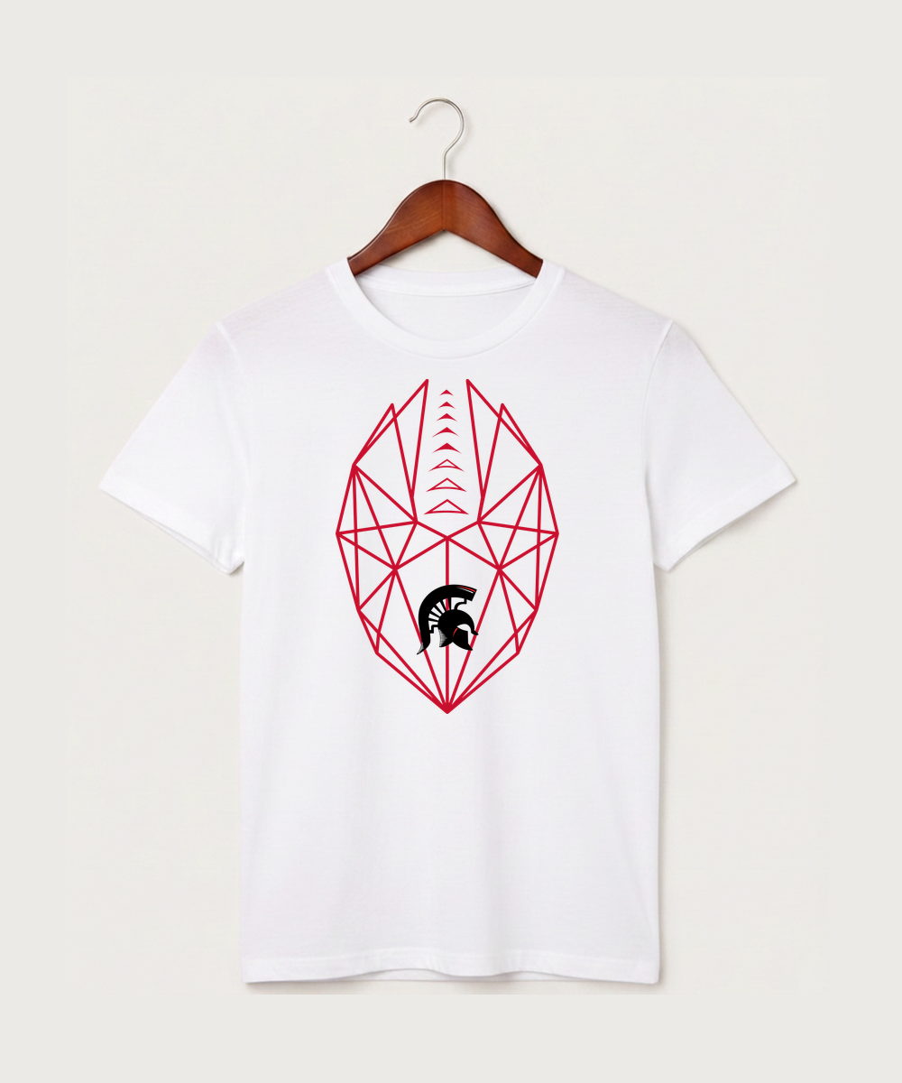 Bold High School Football (Boys) - White T-Shirt - Full Front