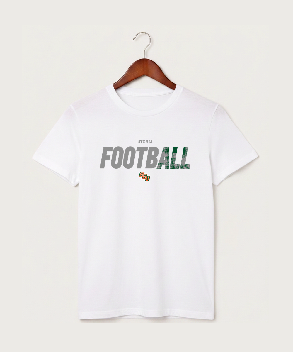 Sleepy Eye United Football (Boys) - White T-Shirt - Full Front