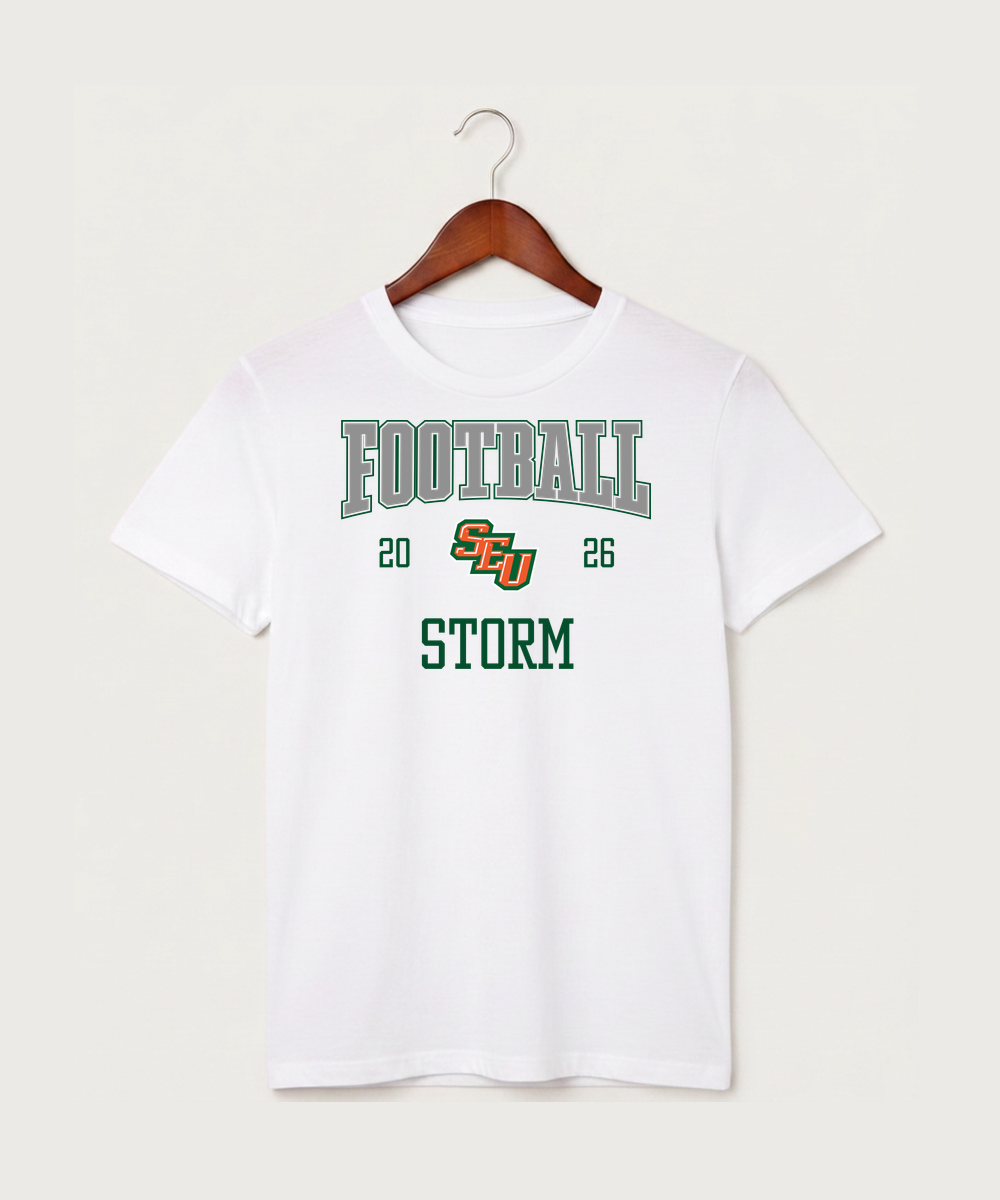 Sleepy Eye United Football (Boys) - White T-Shirt - Full Front