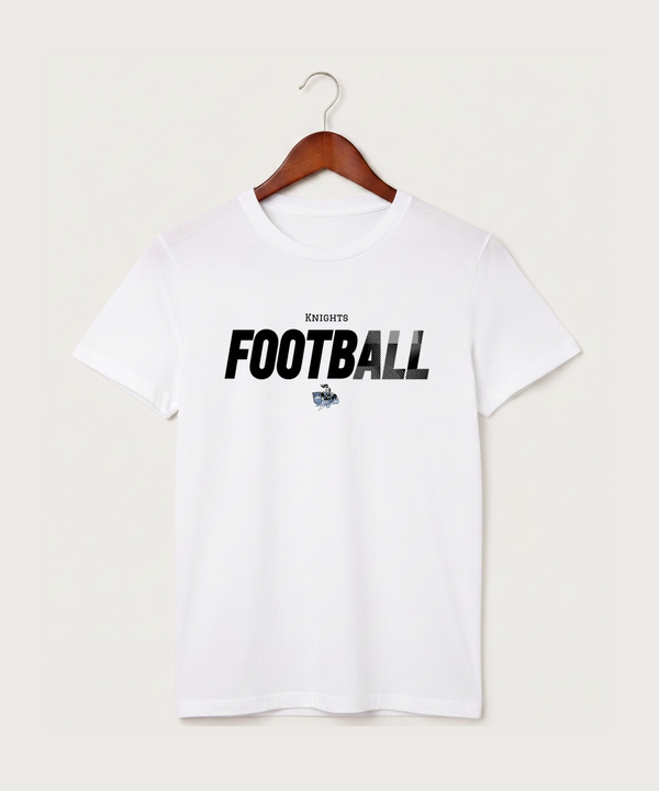 Russell-Tyler-Ruthton High School Football (Boys) - White T-Shirt - Full Front