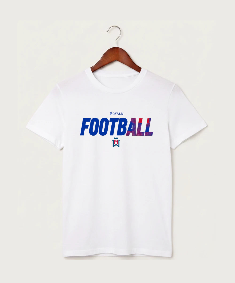 Watertown Mayer High School Football (Boys) - White T-Shirt - Full Front