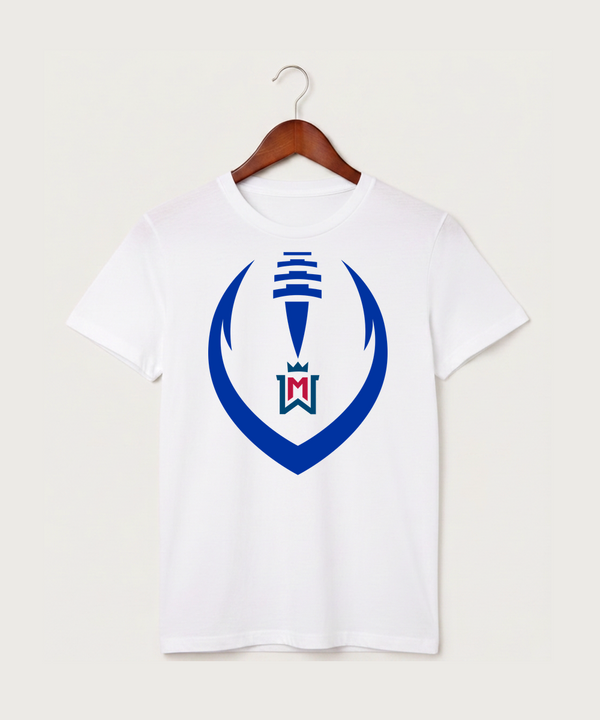Watertown Mayer High School Football (Boys) - White T-Shirt - Full Front